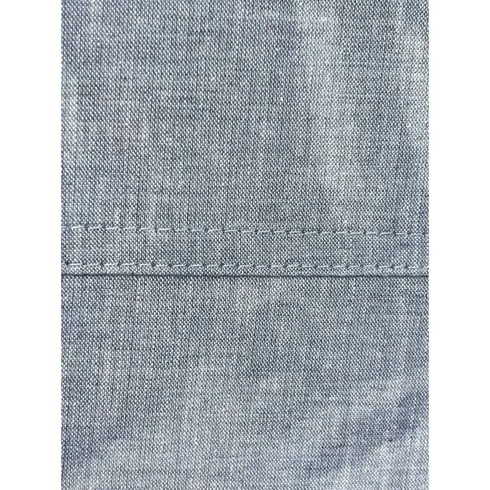 Ralph Lauren Graydon Melange STANDARD Pillow Sham CHAMBRAY Light Blue Denim (1)